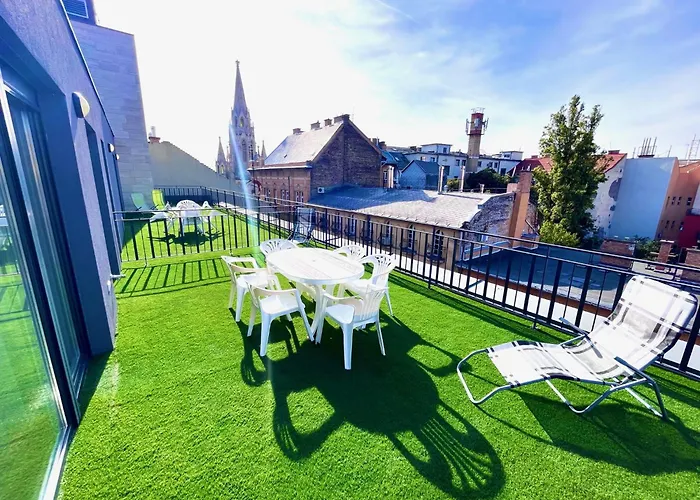 Downtown Residences Leo - Ac, Elevator, Terrace Βουδαπέστη