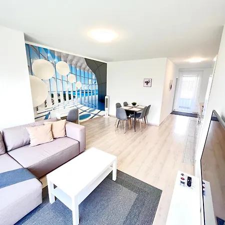 Downtown Residences Leo - Ac, Elevator, Terrace * Budapeste