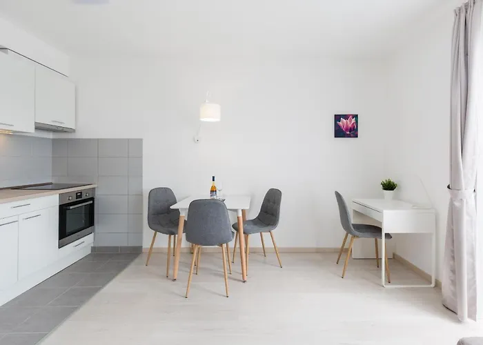 公寓 Downtown Residences Leo - Ac, Elevator, Terrace *