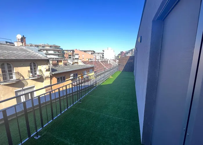公寓 Downtown Residences Leo - Ac, Elevator, Terrace 布达佩斯