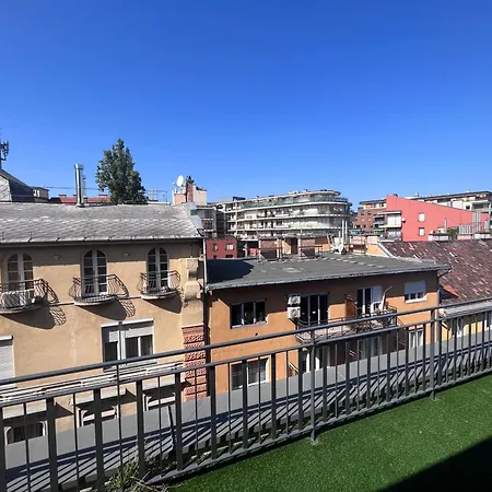 Downtown Residences Leo - Ac, Elevator, Terrace 아파트 부다페스트